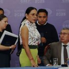 La presidenta del CNE, Diana Atamaint, se refirió al reclamo del correísmo.