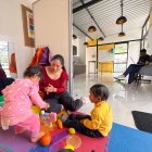 Fundación refuerza talleres para niños y madres lactantes.