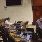 La nuevas computadoras se instalaron desde este 22 de abril de 2025 en el Pleno.