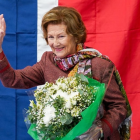 La reina Sonia de Noruega.