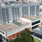 Toma aérea de la sede de la Asamblea Nacional.