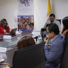 David Rosero ya fue principalizado y participó de la sesión de este 23 de abril de 2025.