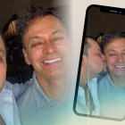 JeanPierre y su padre Roberto Bonafont ya en casa el 23 de abril del 2025.