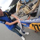 Leonidas Drouet es líder de la categoría Senior 30, pero todo puede pasar aún.