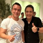 Mauricio Lizcano compartió en X una foto junto al presidente Daniel Noboa.