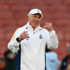 Carlo Ancelotti, italiano entrenador de Real Madrid.