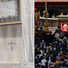 Tumba del papa Francisco