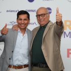 Jefferson Pérez (i) y Jorge Pérez son el binomio de la única lista inscrita hasta el momento para las elecciones del COE.