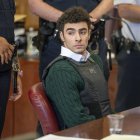 Luigi Mangione, comparece ante un tribunal de Nueva York, en Nueva York, EE. UU., el 21 de febrero de 2025.