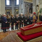 Autoridades brasileras presentes en el velatorio del papa Francisco en la Basílica de San Pedro