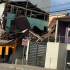 Daños en Esmeraldas tras sismo.