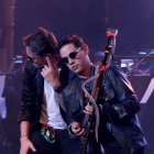 La Orquesta Sinfónica, bajo la dirección de Victhoria Pérez, estuvo acompañada por las voces de Matt Galiano y Tábata Alvarado, y César Latorre y Daniel Rovira (guitarras), José Luis Gardella (teclados), Luis González (batería) y Jorge Marchán.