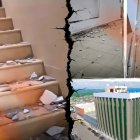 Las instalaciones de la Prefectura de Esmeraldas quedaron afectadas tras el temblor de magnitud 6.0.