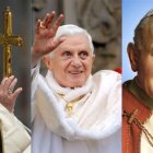 Francisco, Benedicto XVI y san Juan Pablo II