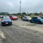 En La Joya hay decenas de baches. En los exteriores de la etapa Platino es donde más se evidencia el problema