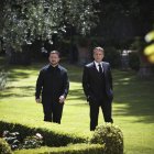 El presidente de Ucrania, Volodimir Zelenski y el presidente de Francia, Emmanuel Macron, sostuvieron una reunión en Roma.