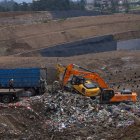 Relleno . El Inga recibe a diario 2.200 toneladas de basura que se generan en el Distrito.