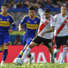 El Superclásico de Argentina se juega en el Más Monumental. River recibe a Boca