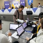 Trámite. Representantes de tiendas políticas presentaron soportes.