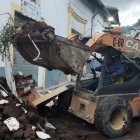 La casa afectada está en la calle Ambato y Rafael Barahona, en el centro de Quito.