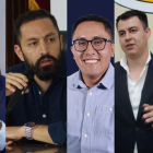 Miguel Ángel González, David Almeida, Andrés Quishpe, Juan Carlos Salvador y Holbach Muñetón conversaron con EXPRESO sobre la Constituyente.