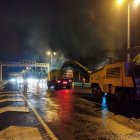 Se estima que los treabajos en las dos vías concluyan a mediados de mayo.