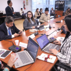 Nataly Morillo, en la Comisión Ocasión para tratar sobre la instalación de bases militares extranjeras.