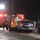 Hecho. Bomberos y Policía acudieron al lugar para rescatar a las víctimas