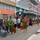 Los jóvenes llegaron a acuartelarse desde el subtrópico de Cotopaxi.
