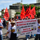Marchas en Guayaquil por el Día del Trabajo.