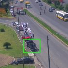 Cámaras de videovigilancia ciudadana identificaron el plantón.