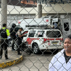 En el Hospital de Macas se atendió inicialmente a los menores antes de su traslado a Cuenca.