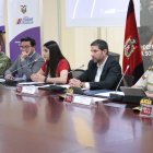 Las autoridades indican en rueda de prensa los detalles y operativos que se realizarán durante este feriado.