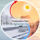 Los cambios bruscos de temperatura son variaciones rápidas entre temperaturas inusualmente cálidas y temperaturas inusualmente frías. Fotografía facilitada por