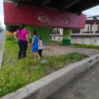 Efecto. Los peatones son los que más problemas tienen al momento de cruzar por la zona.