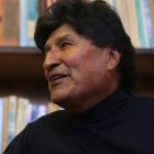 Fotografía de archivo, tomada el 21 de septiembre de 2024, del expresidente de Bolivia Evo Morales (2006-2019), durante una entrevista con EFE, en Calamarca.