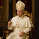 El presidente de Estados Unidos, Donald Trump, publicó una foto vestido de papa, con la ayuda de la inteligencia artificial.