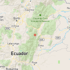 Temblor en Ecuador este 3 de mayo.