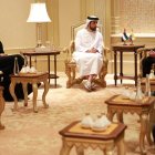 En su último día en Emiratos Árabes Unidos, el presidente Daniel Noboa se reunió con Sheikh Mohammed Maktoum Bin Juma Al Maktoum, miembro de la familia real de Dubái.