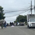 El crimen de Jorge Washington Cruz Briones y su hijo Ken Brando Cruz Intriago generó temor en el barrio Santa Clara.