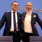 Alice Weidel y Tino Chrupalla, los dos líderes del partido partido ultraderechista Alternativa para Alemania (AfD).