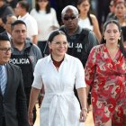 La presidenta del CNE Diana Atamaint registra un riesgo alto de seguridad, según informes.