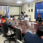 El COE cantonal de Guayaquil sesionó la mañana de este 5 de mayo en Segura EP