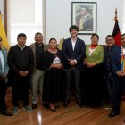 El ministro José De La Gasca anunció un acercamiento con Pachakutik.