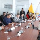 La mesa de Seguridad es presidida por la asambleísta oficialista Inés Alarcón.