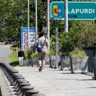 Frontera entre Francia y España, en el PaísVasco, donde son víctimas los inmigrantes procedente de África y los ciudadanos negros que viven en la comarca. EFE/Juan Herrero