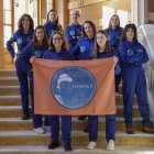 Imagen de archivo de las mujeres astronautas del proyecto Hypatia II. EFE/Toni Albir