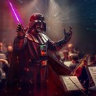 Imagen promocional del show "Star wars: concierto inmersivo", de la Orquesta Sinfónica Nacional del Ecuador, en La Casa de la Música, en Quito.