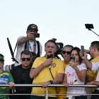 Jair Bolsonar, expresidente de Brasil, en Brasilia.