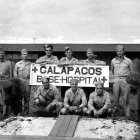 Soldados en la Isla Baltra en 1942.